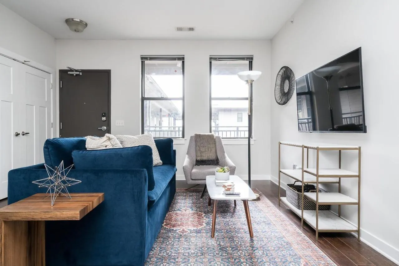 Cozysuites Music Row Elegant 1Br W Free Parking 15 Nashville 0*,
